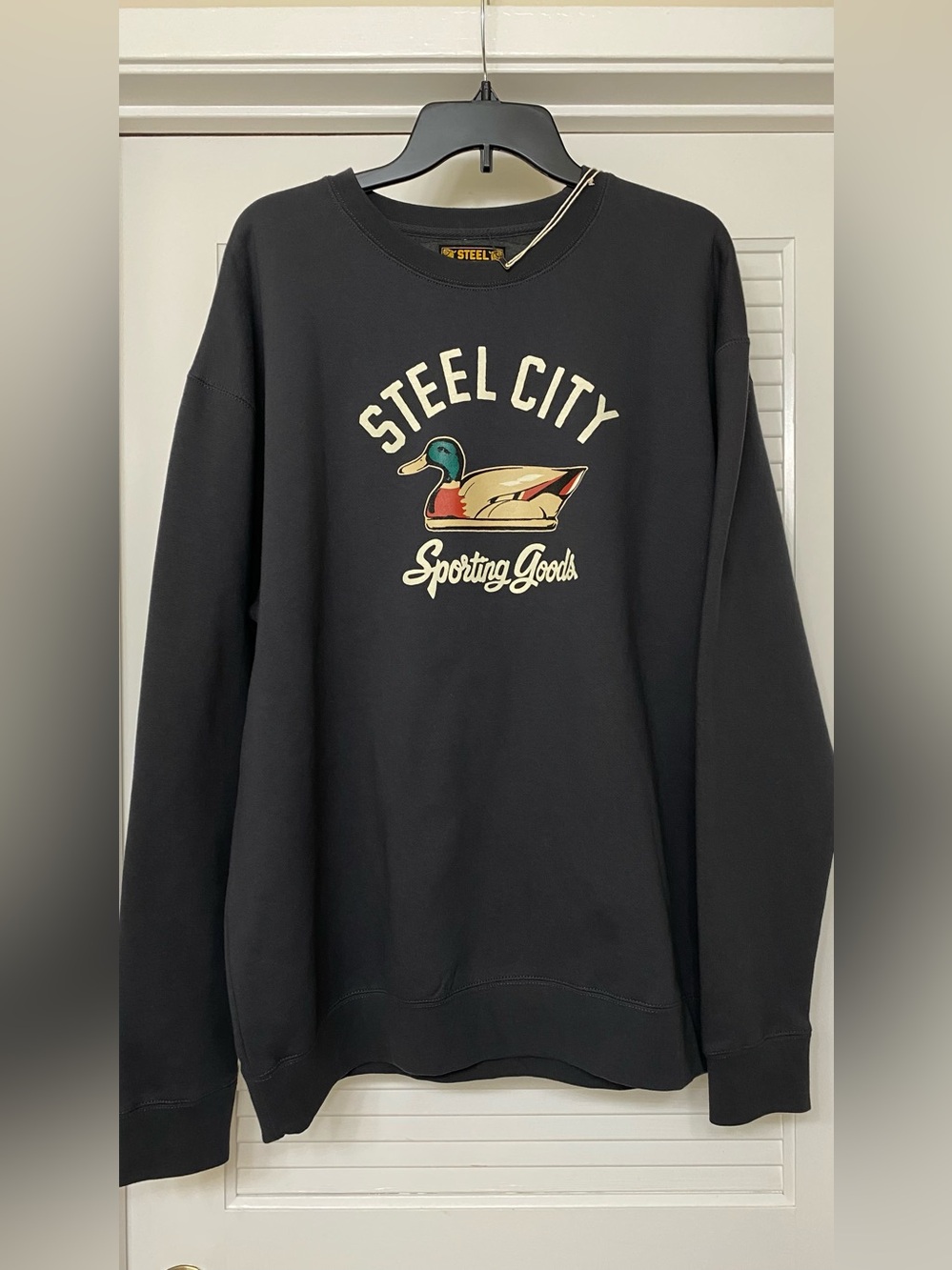 Steel City Sporting Goods Charcoal Crewneck Sweatshirt